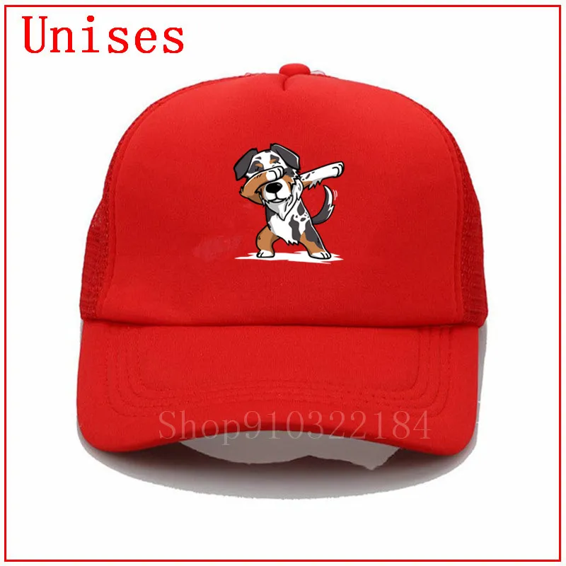 Австралийская овчарка даб шляпа для собак мужская бейсбольная кепка женские