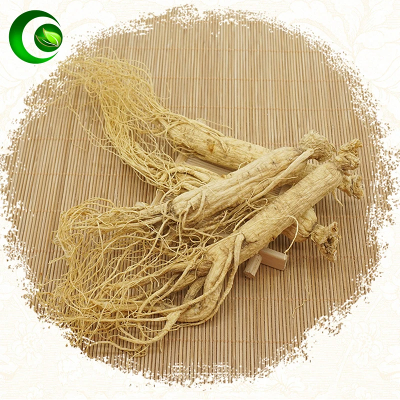 Натуральный натуральный сухой корень белого женьшеня 16 лет китайский горного