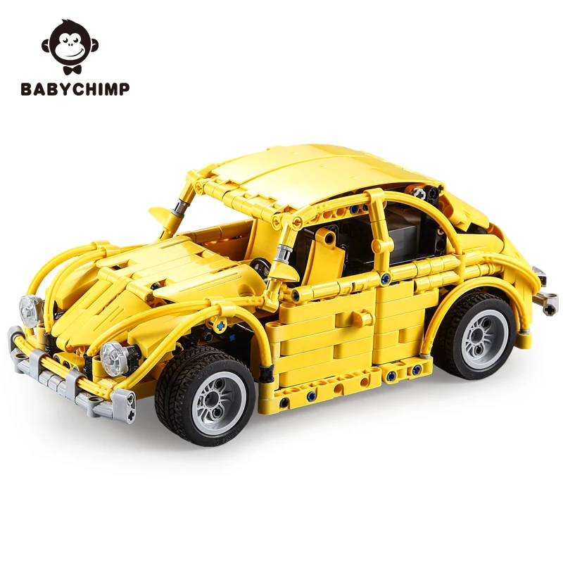 1124 шт. CaDA legoing Technic 2 в 1 трансформации B127 RC Жук Робокар Поли наборы сделай сам