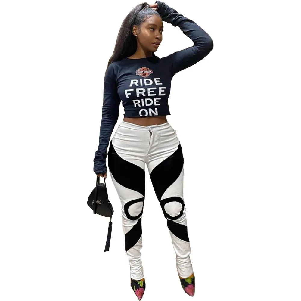 

High Waist Print Leggings Y2k Pants Women Casual Sexy Slim Trousers Jogging Pants Ladies Streetwear Female 2021 Outdoor Clothes