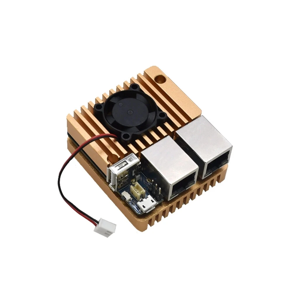 Мини-маршрутизатор NanoPi R2S с открытым исходным кодом порты Ethernet двойным Гбит/с RK3328