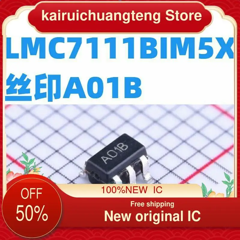 

(1 шт.) LMC7111BIM5X A01B SOT23-5 новый оригинальный IC