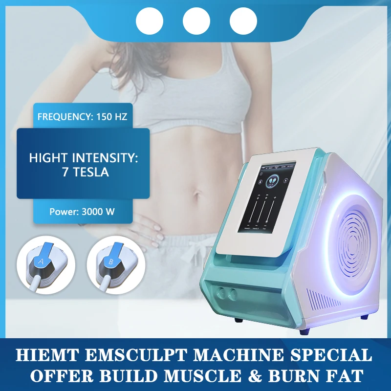 

2021 Popular HI-EMT High-Intensity Emslim EMS Electromagnetic muscle Fat Burning Shaping Slim Muscle EMS Beauty