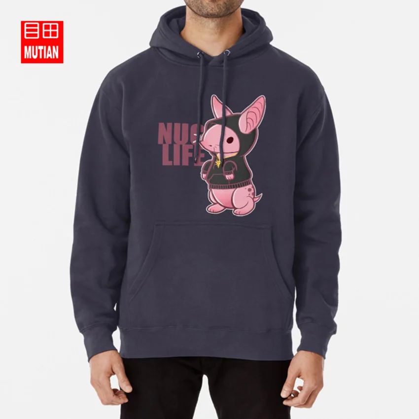 Толстовка с капюшоном Nug Life драконом | Мужская одежда