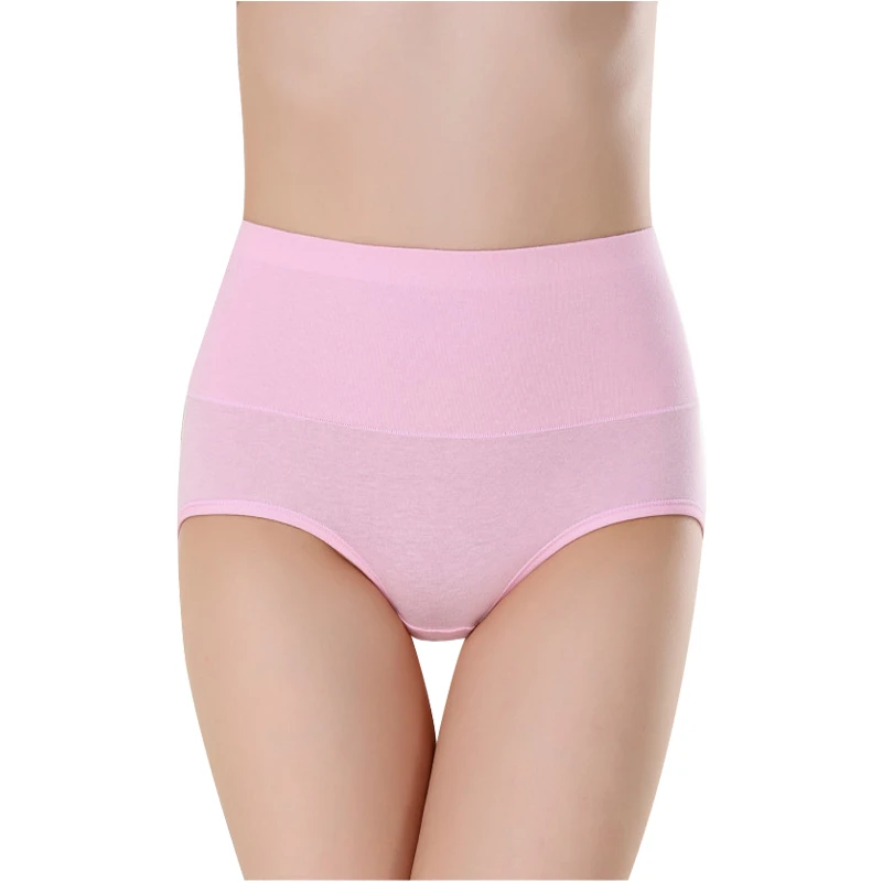 Женские трусы удобное хлопковое нижнее белье с завышенной талией женские