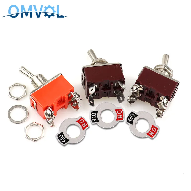 12 мм Переключатель ВКЛ-ВЫКЛ 4 контакта | Обустройство дома