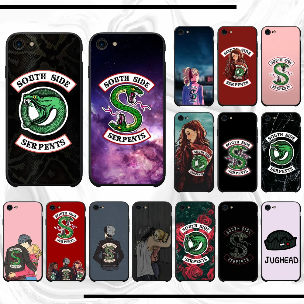 Для iphone 11 чехол &quotSouth Side serpents&quot новоприбывшие черная сотовый Чехол для телефона