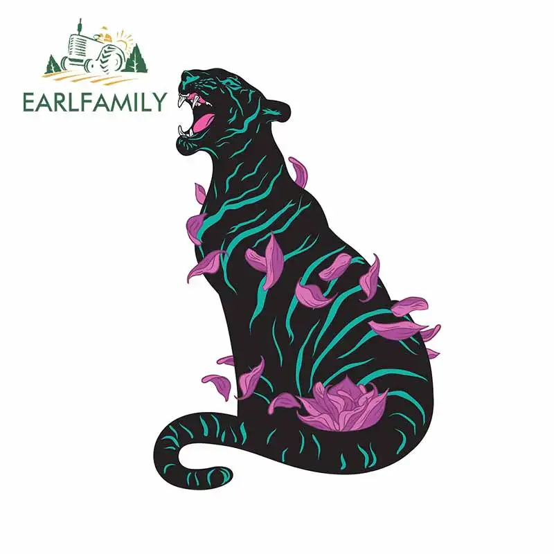 EARLFAMILY 13 см x 10 8 для черного тигра Рор окклюзия царапин RV аниме Строительная