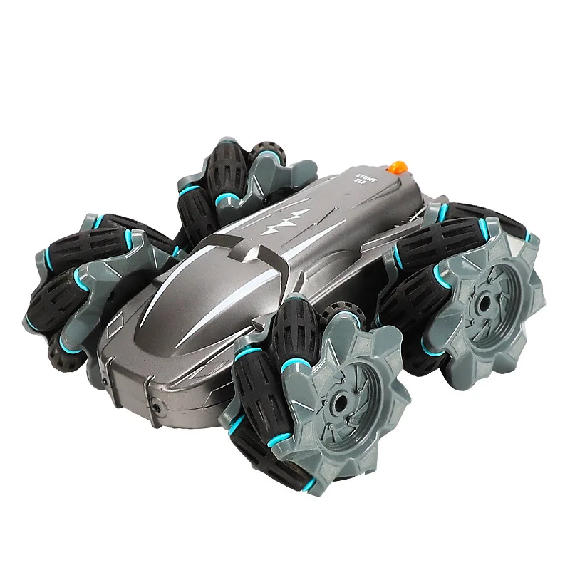

360 Rotating Remote Control RC Car 4WD 2.4G Drift Stunt Car High Speed Climbing Off-road Racing Car LED Lights Toy Kids Gift