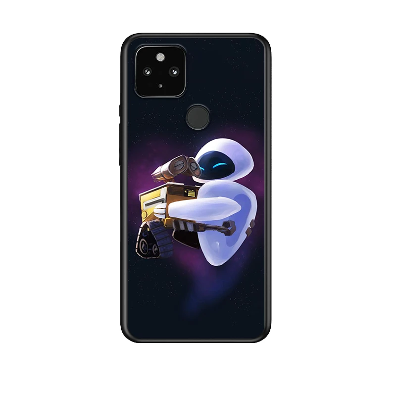 

Disney Movie WALLE Shockproof Cover for Google Pixel 5 4 5A 4A XL 5G Black Phone Case Shell Soft Fundas Coque Capa