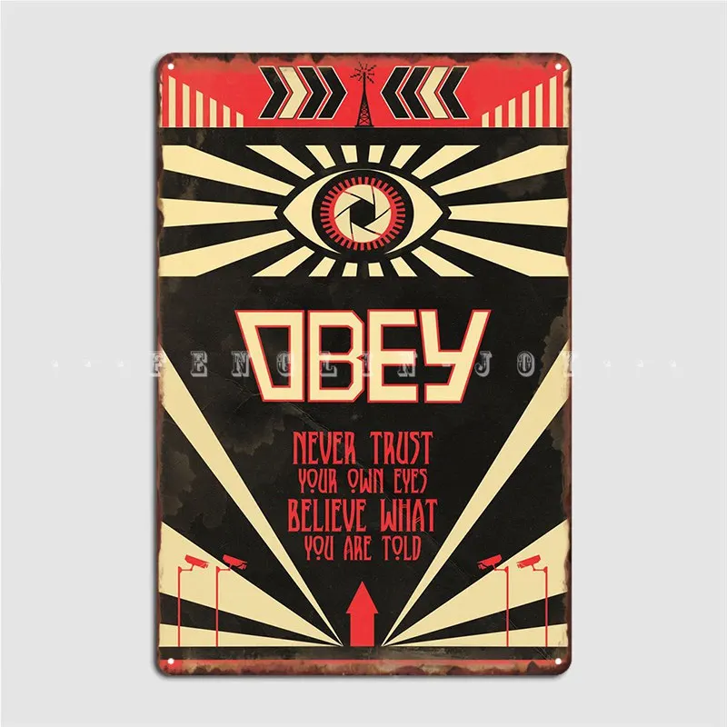 

1984 Metal Plaque Poster Plaques Retro Club Bar Wall Cave Tin Sign Posters