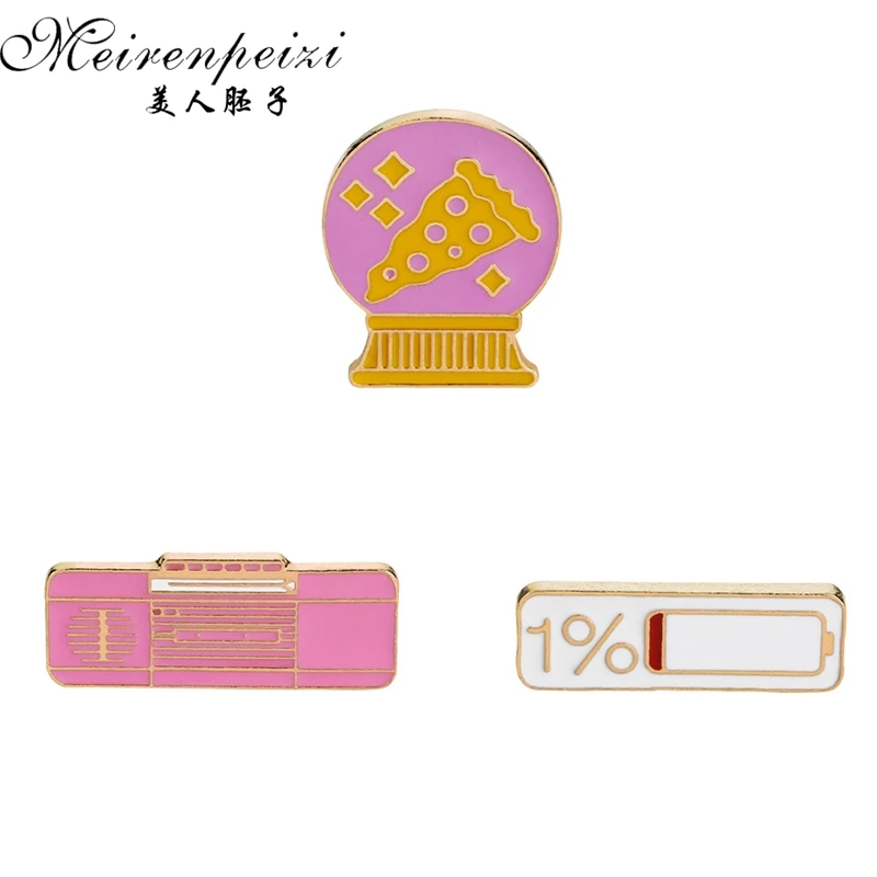 Женская эмалированная брошь Винтажная в виде булавки 1%|brooches for women|vintage broochpin brooch |