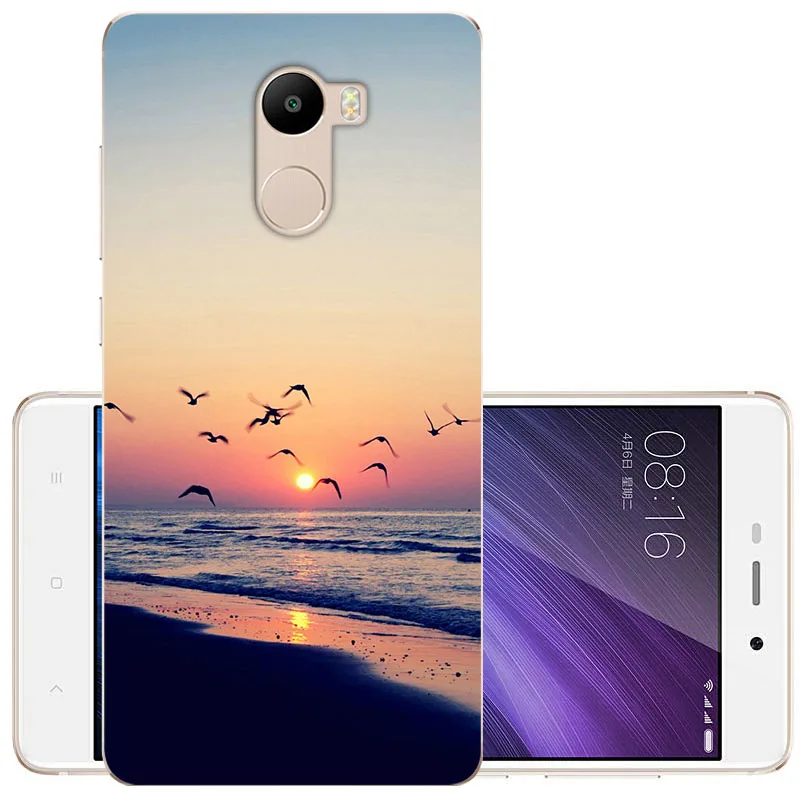 CROWNPRO для Redmi 4 Чехол, силиконовый для Xiaomi Redmi 4, мягкий ТПУ чехол, защитная задняя крышка для Xiaomi Redmi 4 2G+ 16G Verison - Цвет: BCSTT