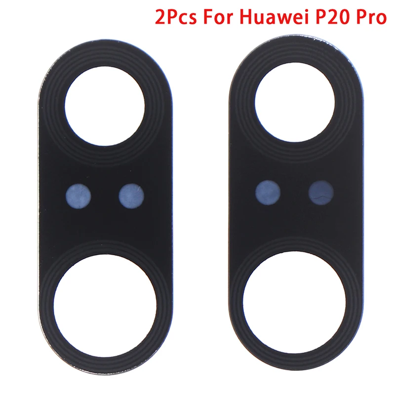 2 шт для Huawei P20 Pro Задняя крышка объектива камеры стеклянная с запасными
