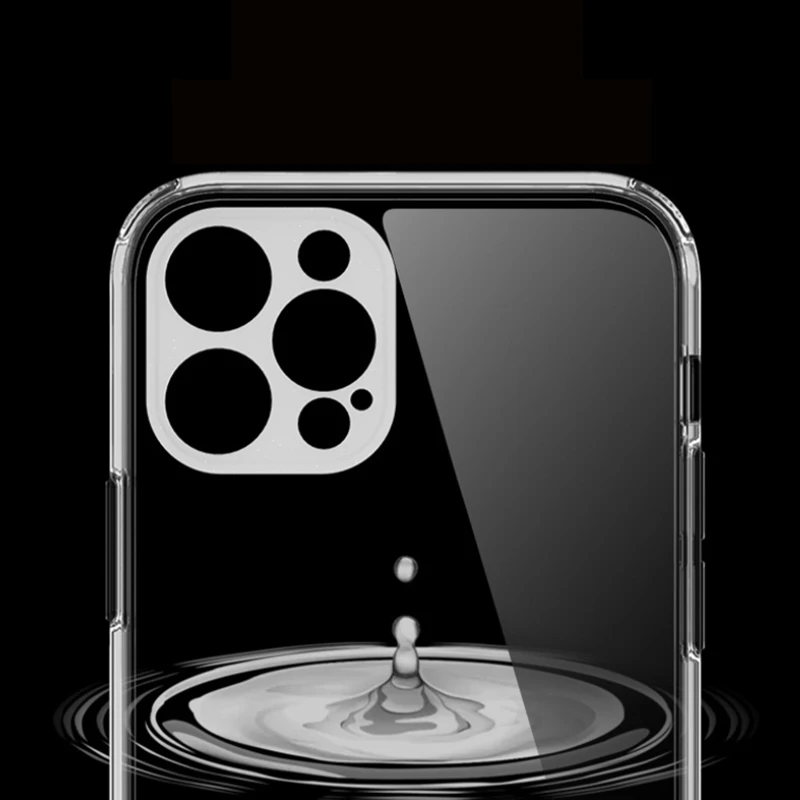 Прозрачный чехол для телефона с защитой объектива для iPhone 11, 7, силиконовый мягкий чехол для iPhone 11 Pro, XS Max, X, 8, 7, 6s Plus, 5, SE, 12, XR, чехол (art.: 3920b6853bf44) - 3920b6853bf44
