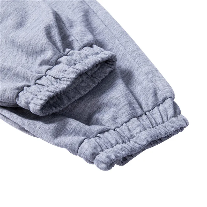 Женские повседневные однотонные серые брюки летние Спортивные Повседневные