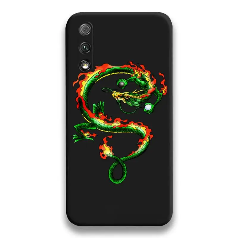 

Chinese Dragon Design Phone Case For Huawei Honor 30 20 10 9 8 8x 8c v30 Lite view 7A pro