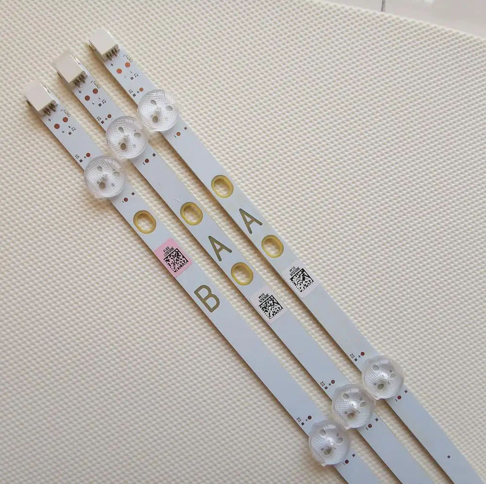 Новый комплект 3 шт. 746 мм Светодиодная лента для подсветки LG Vestel BUSH D LED 40287FHD LB40017