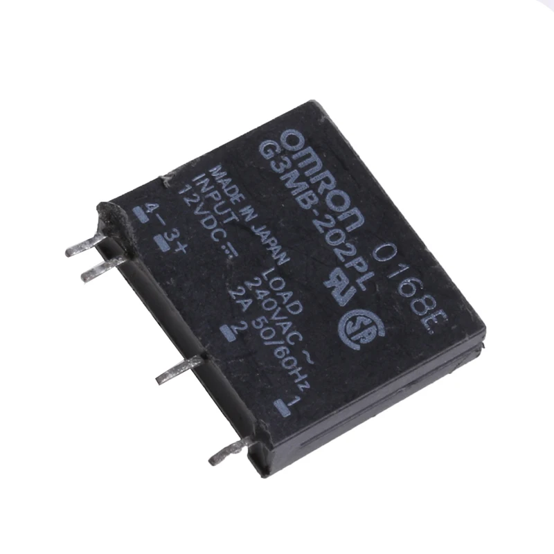 1 шт. Новое твердотельное реле G3MB 202PL DC AC PCB SSR 12 В Out 240 2A|Детали для приборов личной