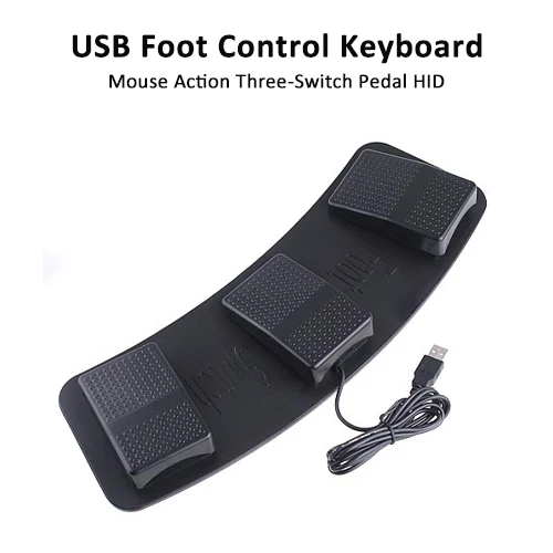 

USB Foot Switch Foot Control Keyboard for Windows 2000/XP/Vista/Win 7