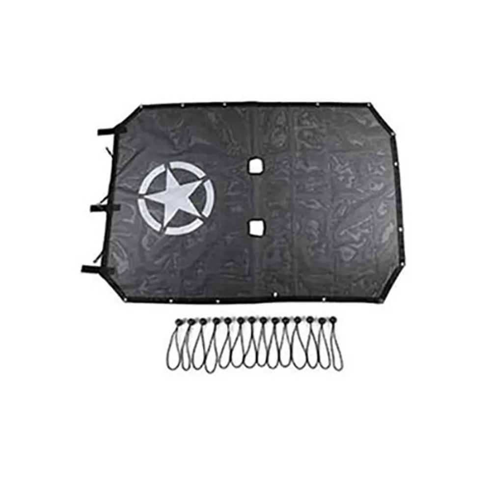 4 двери автомобиля Передняя крыша сетка Бикини Топ солнцезащитный козырек УФ