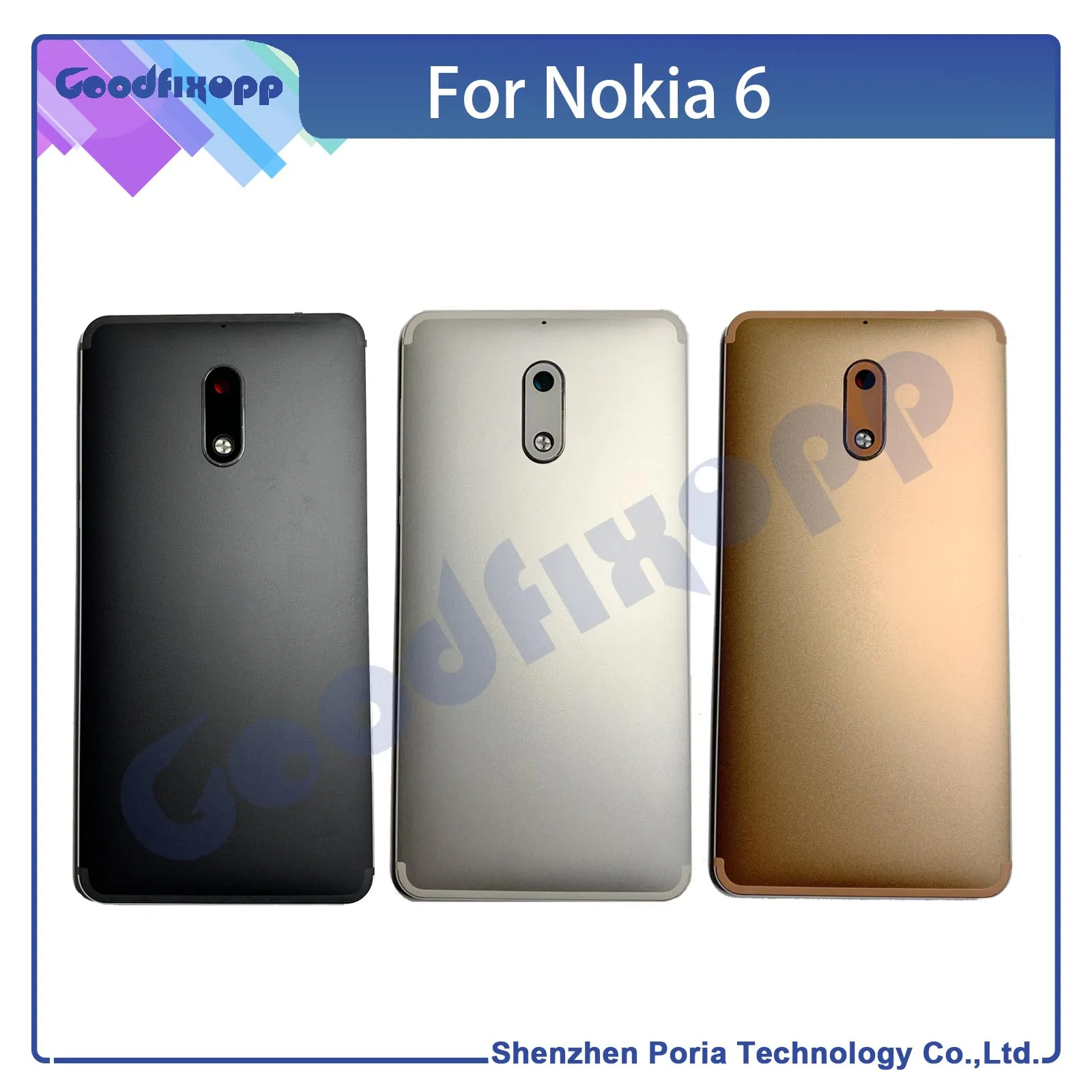 

Задняя крышка батарейного отсека для Nokia 6, задняя крышка телефона