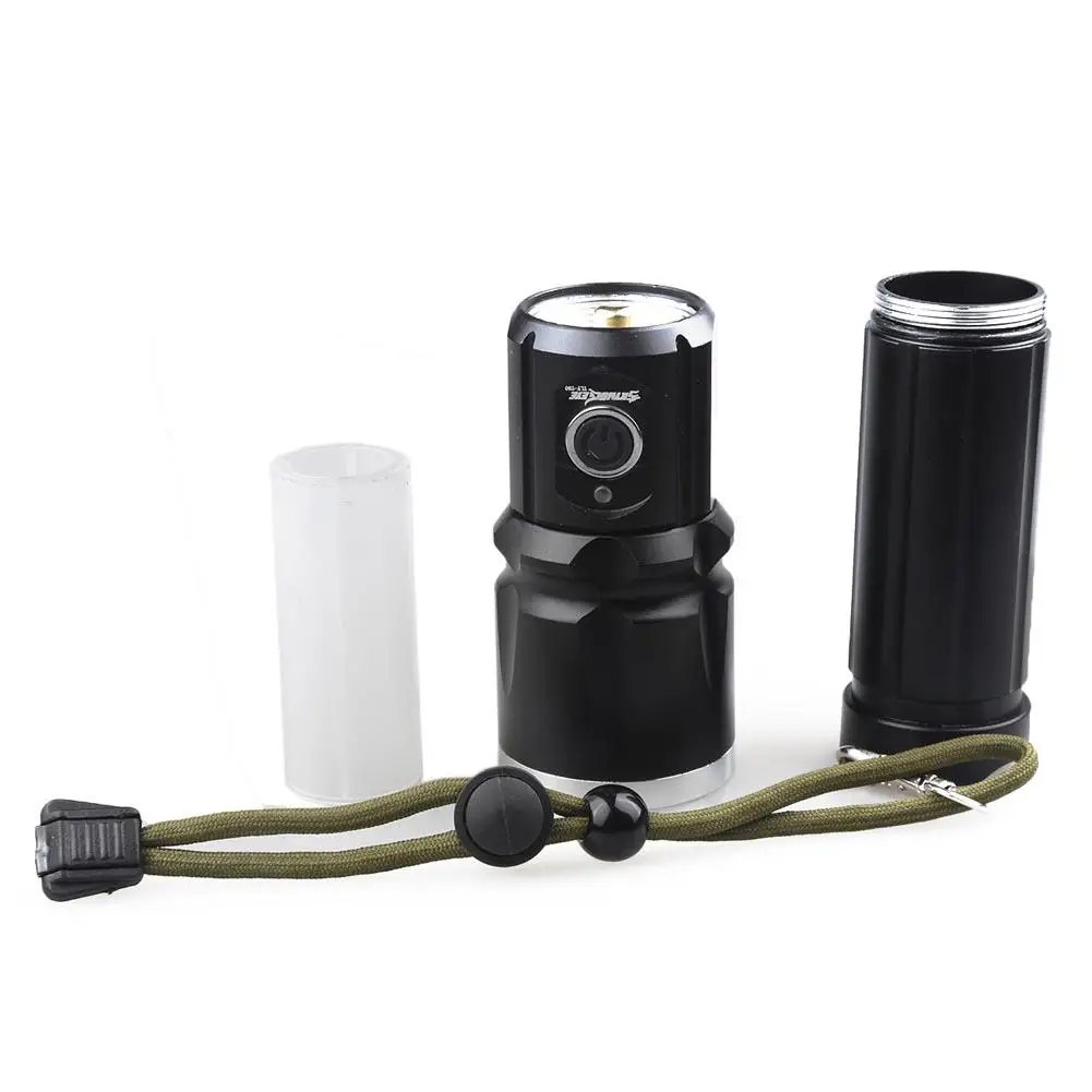 

3 Mode Flashlight Light Outdoor Hiking Camping Torch+Charger+Bicycle Holder Clip+AC Wall Charger