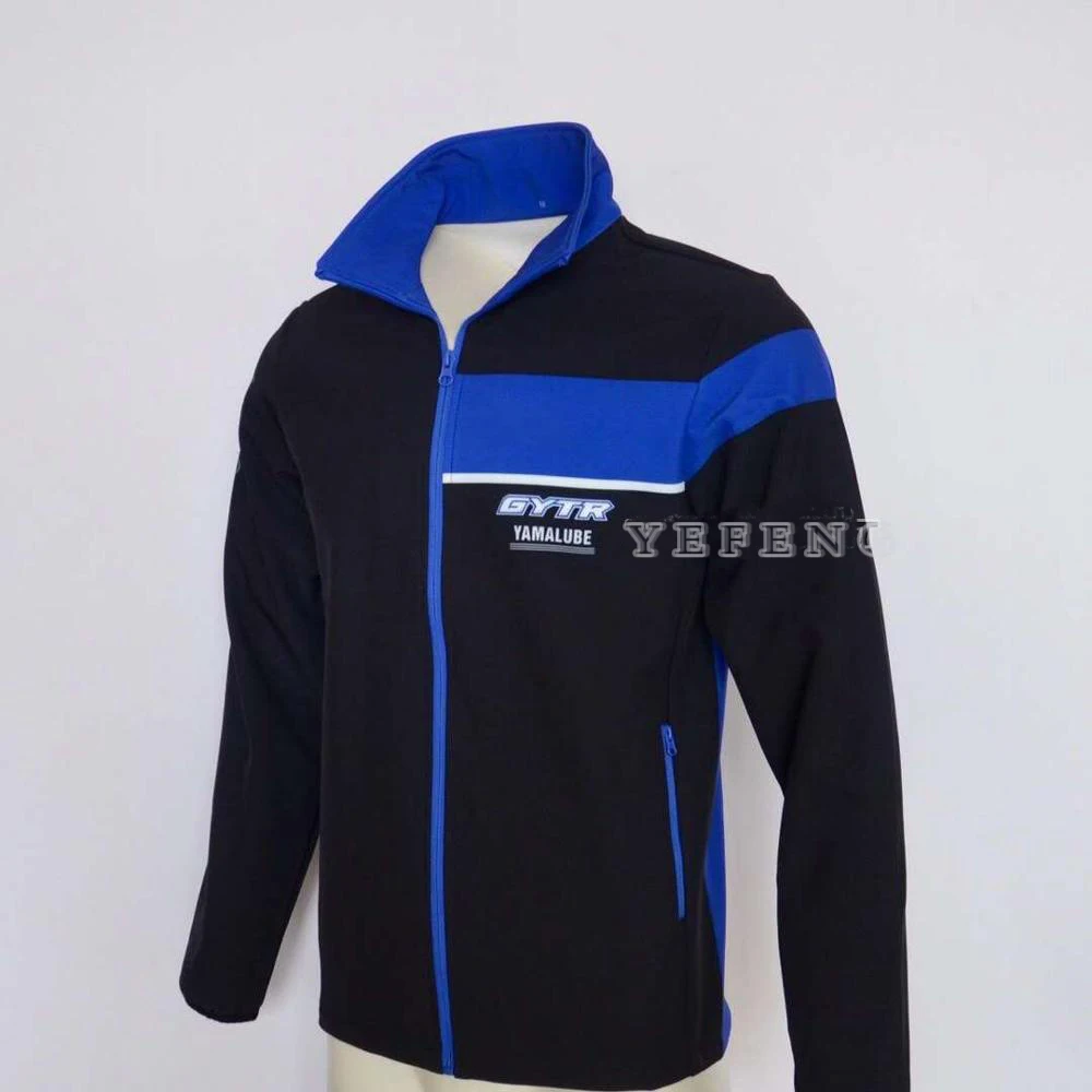 Motorbike Motocross Riding Full Zip Fleece Classic Sweater For Yamaha Keep Warm Sweatshirt Mountain Bicycle Offroad Hoodie | Автомобили и
