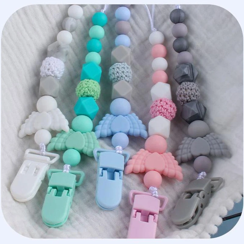 

Silicone Beads Teething Beads 5pcs/lot Baby Teether Food Grade Colorful Chew Necklace Bracelet Bangle Jewelry Making