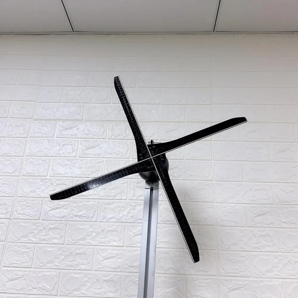 Новый WIFI голоспин светодиодный вентилятор 3d Голограмма дисплей с двойными