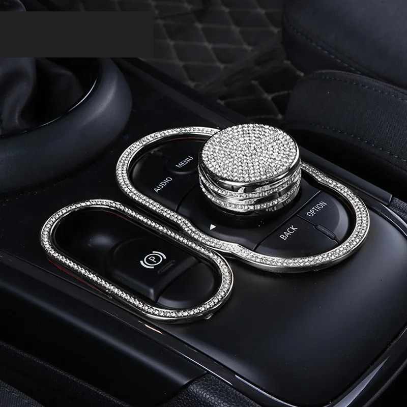 Автомобильная медиаручка крышка панели отделка кристальная наклейка