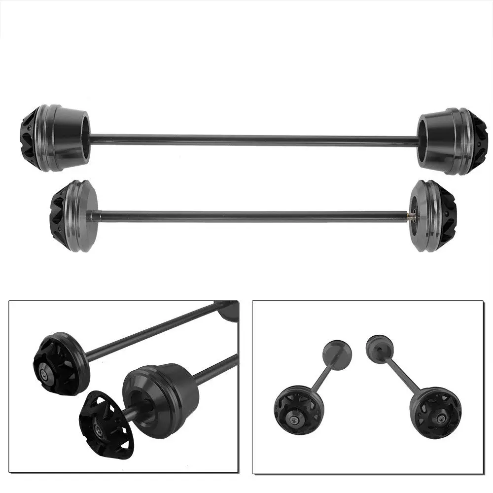 Передний и задний мост вилка колеса слайдер протектор для Yamaha MT07 FZ07 2014 2020 2019 MT 07