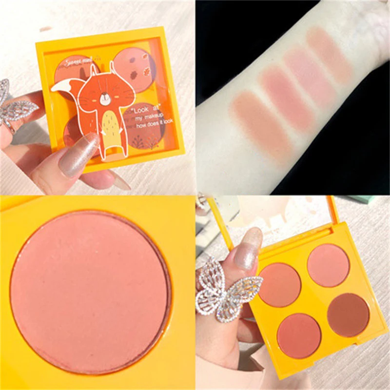 Минеральный пигмент для лица 1 шт. минеральная Румяна щек пудра макияжа контурные