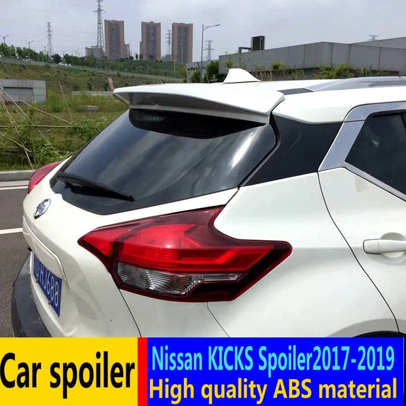 Задний спойлер для Nissan KICKS высокое качество АБС-пластик задний 2017-2019 | Автомобили