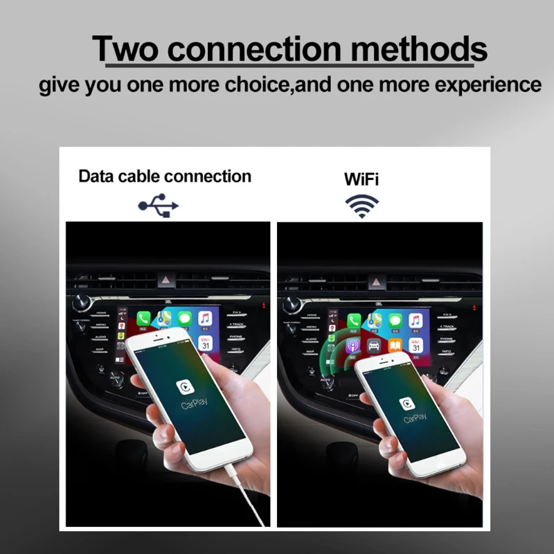 USB беспроводной адаптер совместимый с Bluetooth Carplay Dongle Auto система Android-IOS Поддержка