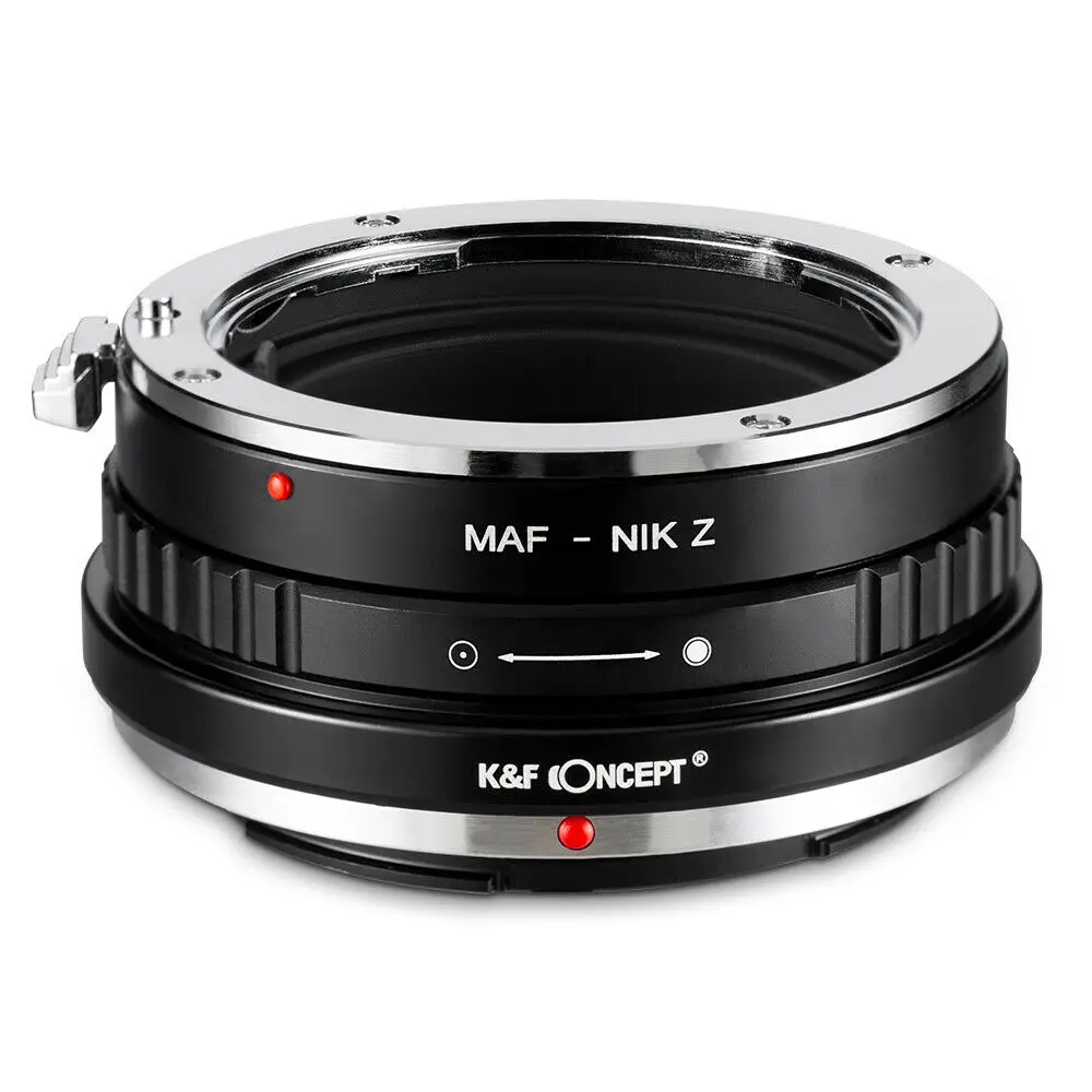 Новый K & F Concept адаптер для объектива Minolta AF MAF камеры Nikon Z6 Z7 Z50 Бесплатная доставка