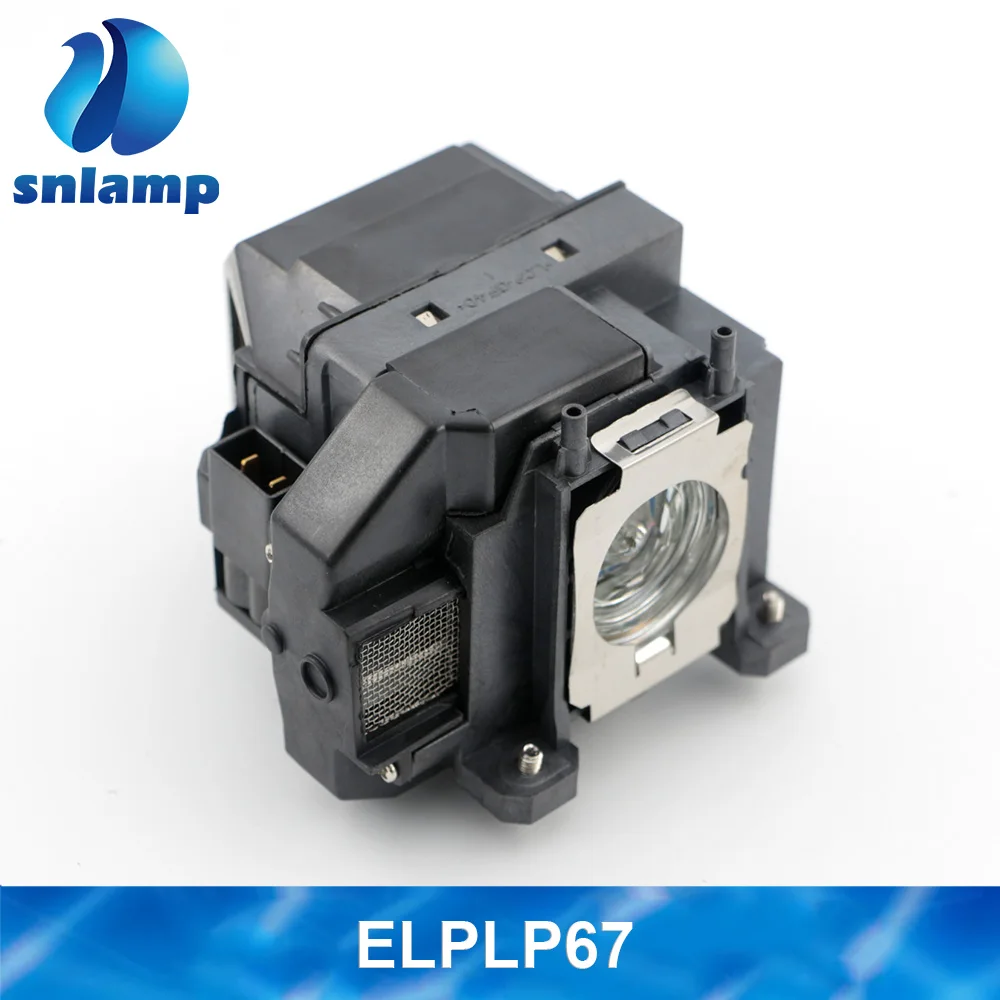 Прожекторная лампа для ELPLP67 /V13H010L67 EB-X14 EB-W02 EB-X02 EB-S12 EB-X11 MG-850HD | Электроника