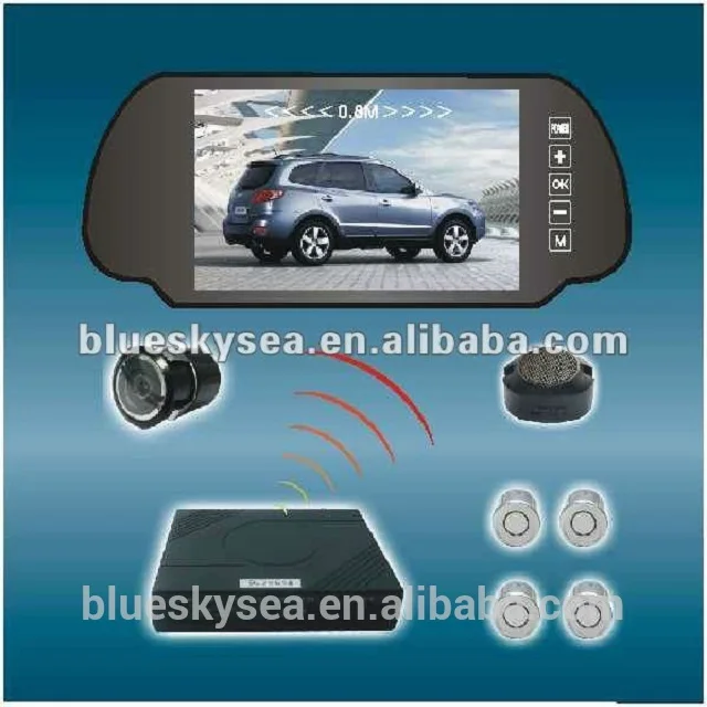 

Video + Wireless + Rearview Parking Sensor System+MP5