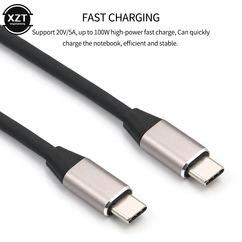 Кабель USB C папа-USB Type для Samsung S10 S9 S8 Быстрая зарядка 10 Гбит/с PD 100 Вт в 5 А MacBook Pro |