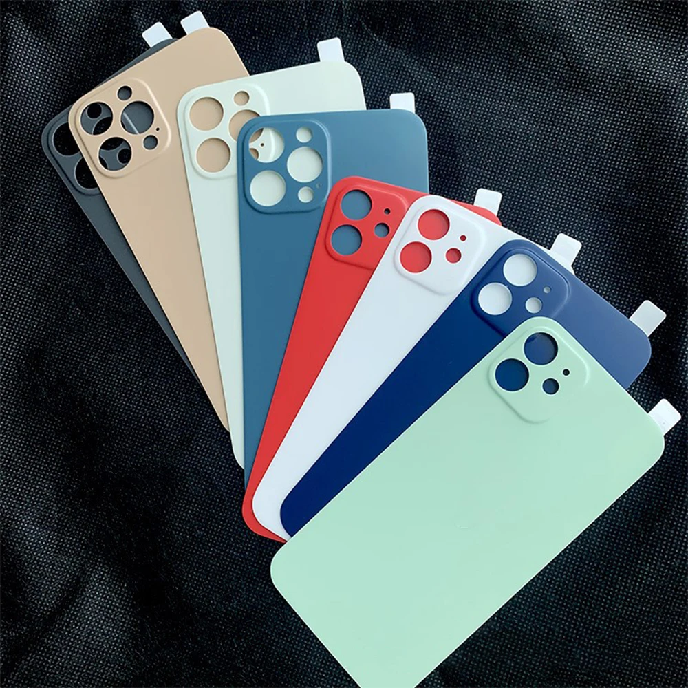 

Matte Film Wrap Skin Phone Back Sticker For iPhone 12 Pro Max 12 Mini Protective Camera Lens Sticker Cover Protector Film