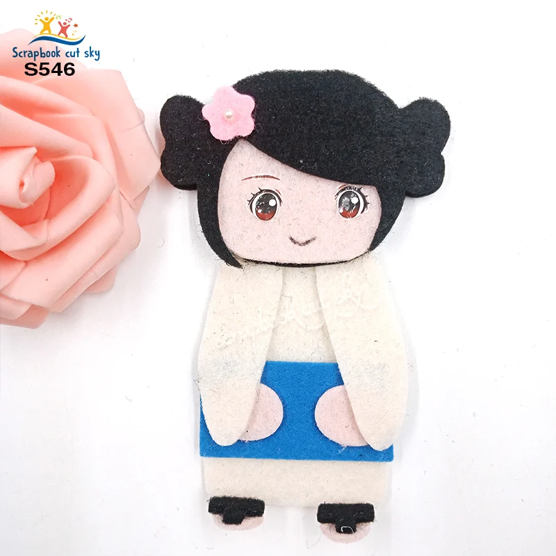 

Деревянная форма KimonoGirl S546 Muyu для скрапбукинга