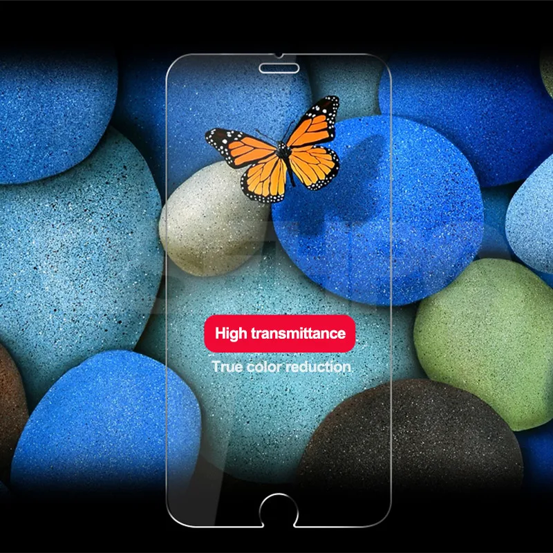 9H защитное стекло на iPhone 8 7 6 6S Plus iPhone X XR XS Max 5 5S SE 4 4s закаленное защитное стекло для экрана