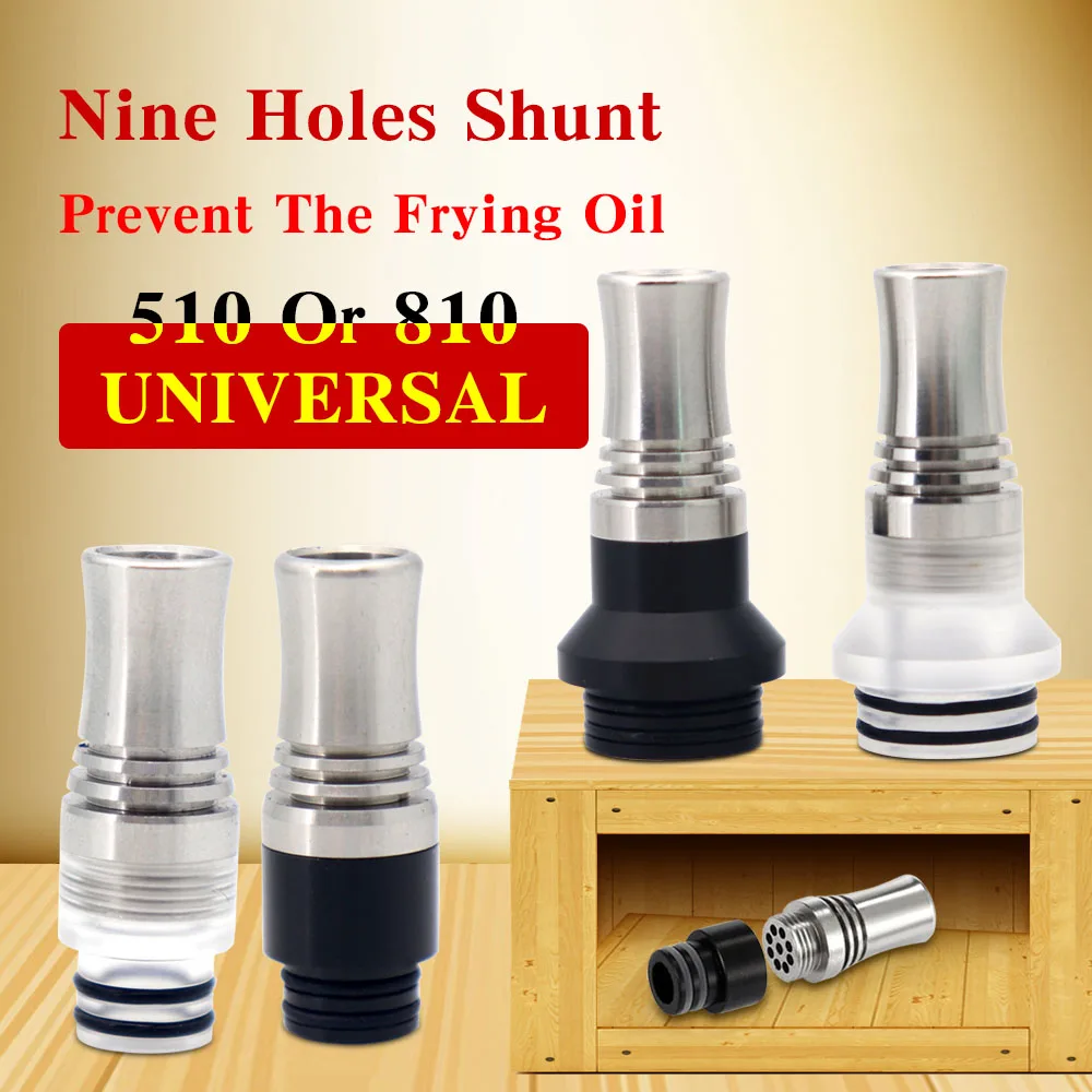 Капельные наконечники 810 из 510 смолы с 9 отверстиями защита от жарки отверстий