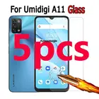 5 шт. Защитное стекло для телефона umidigi a11 a 11 Защитная пленка на передний экран для umi a11 защитная пленка hd 2.5d закаленное стекло Защита