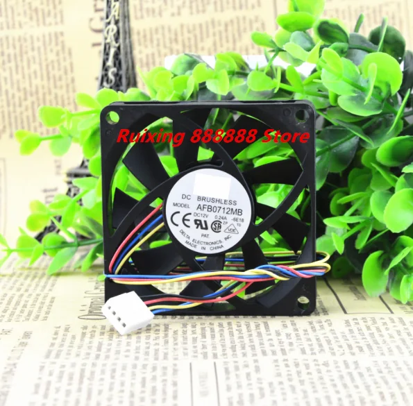 

7015 7CM 12V 0.24A computer fan cooling fan AFB0712MB double ball