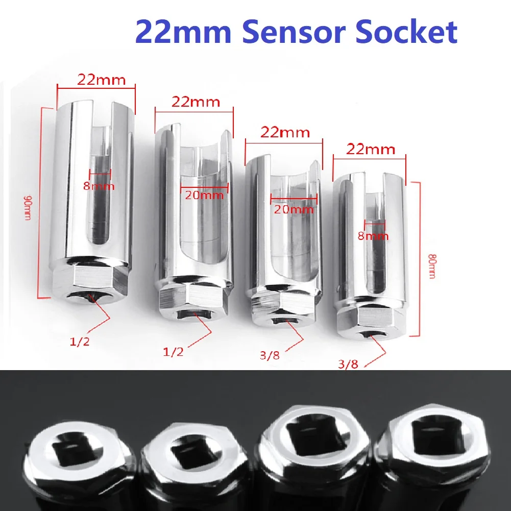 

Durable Oxygen Sensor Socket Practical 22mm Sensor Socket Reliable Inside 22mm dia. Hot