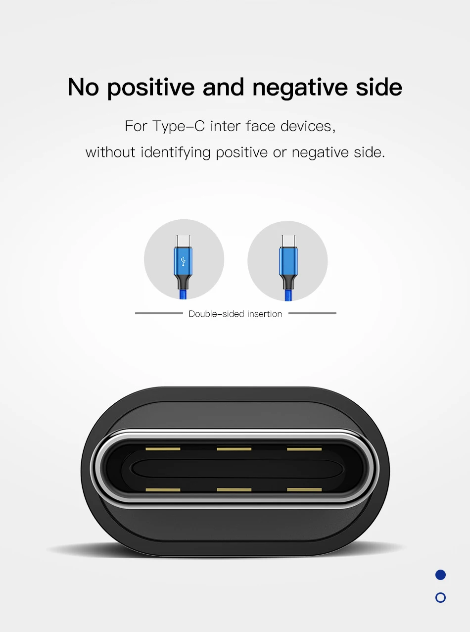 Baseus Тип usb C кабель для samsung Note 8 S8 S9 плюс быстрый заряд 3,0 Тип C кабель для Xiaomi Mi 8 9 USB-C кабели для мобильных телефонов