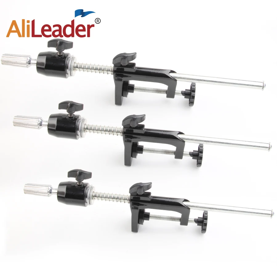 Регулируемая подставка для головы парика Alileader Настольный зажим держатель