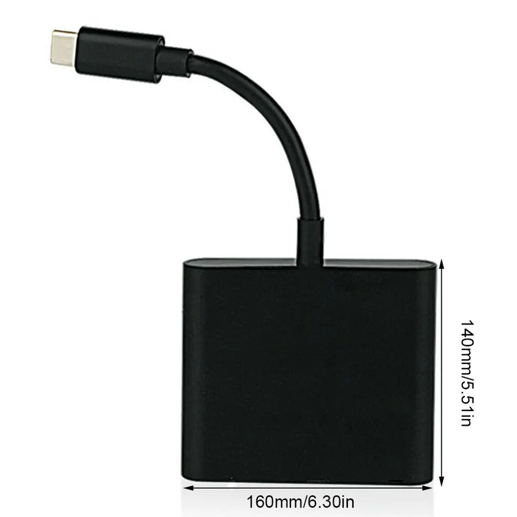 Изысканно разработанный прочный 1080P 4K HDMI адаптер для nintendo Switch USBC конвертер type C