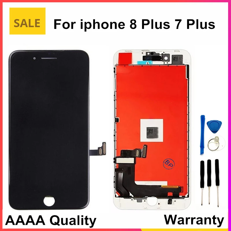 Лучшее качество AAAA ЖК дисплей для iphone 8 Plus 7 P LCD сенсорный экран дигитайзер сборка